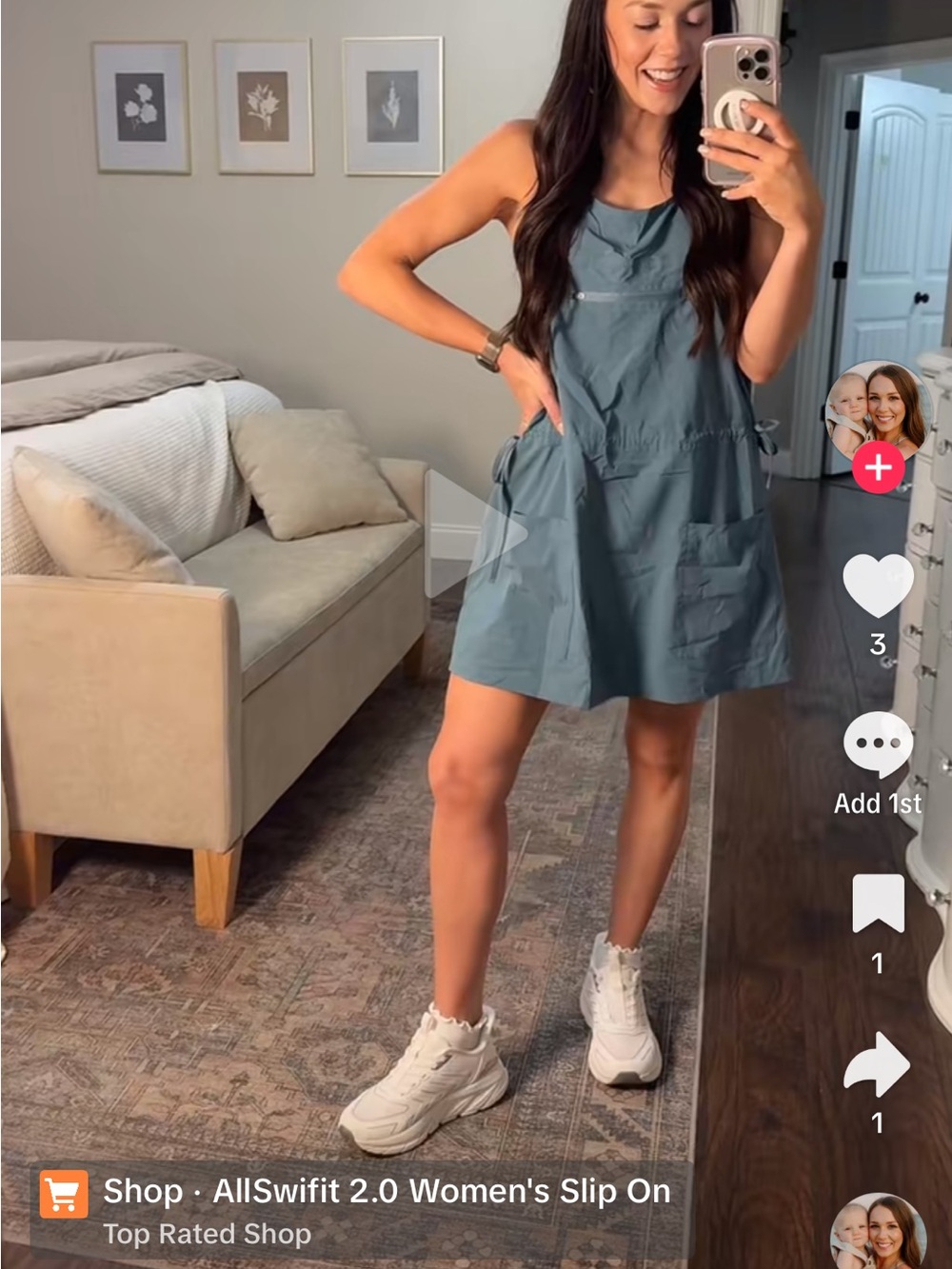 Allswifit 2.0 white hands-free sneakers